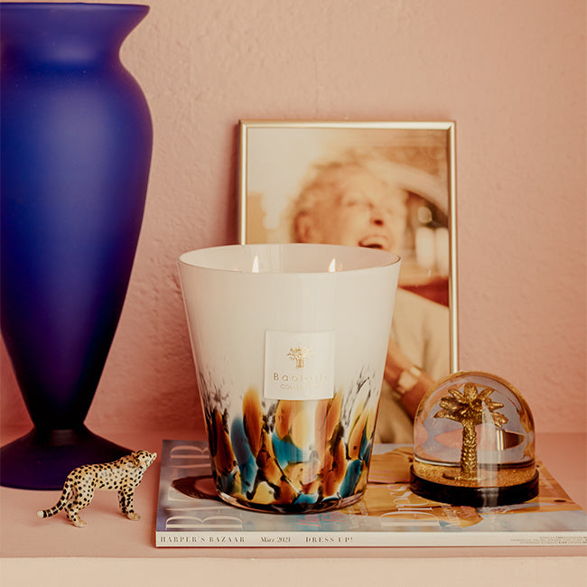 Baobab Collection Rainforest Mayumbe Scented Candle - Premium Soy Wax Candle with Exotic Tropical Fragrance for Home Decor, Relaxation & Aromatherapy