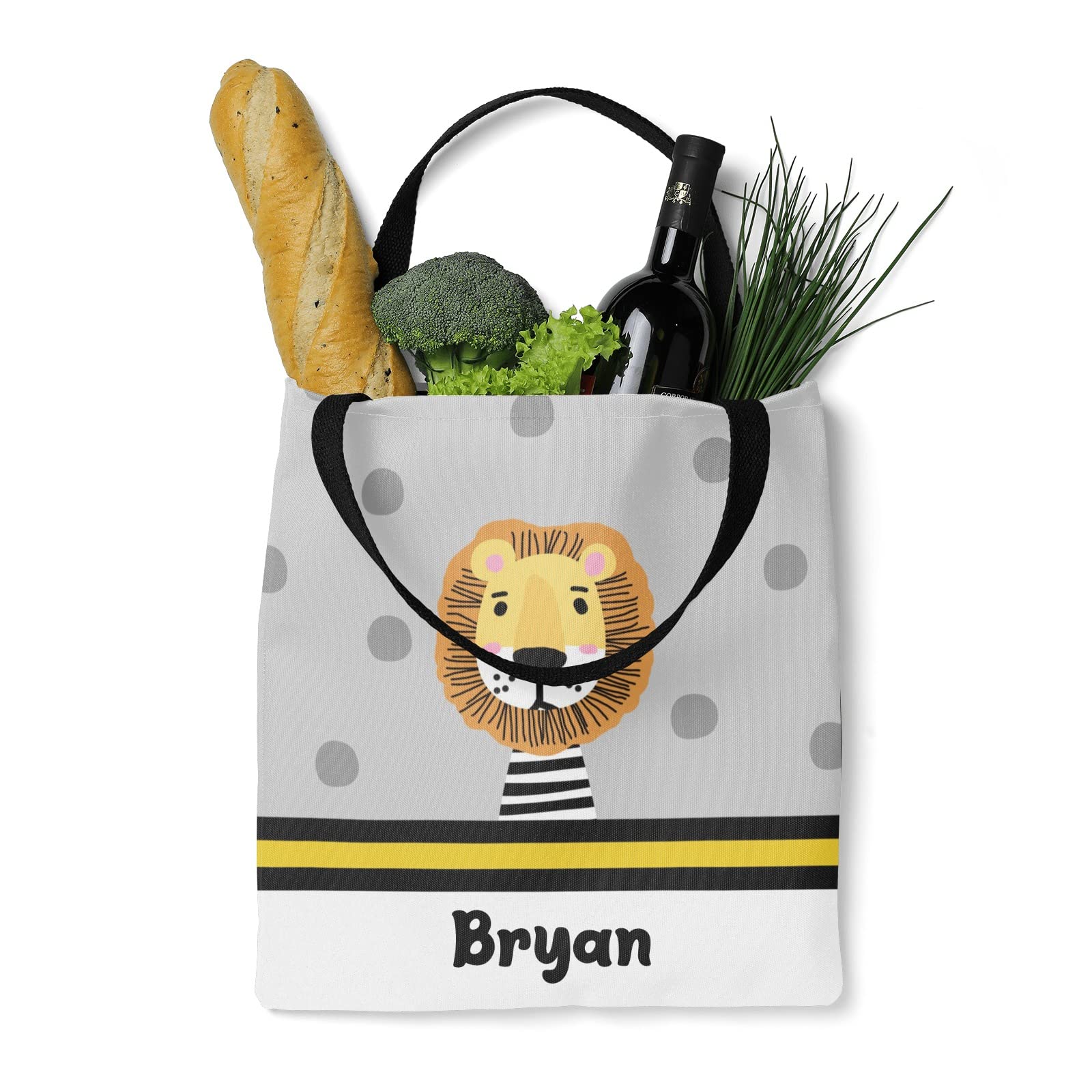 Personalized Video Game Themed Canvas Tote Bags - Eco-Friendly Reusable Shopping Bags for Travel, School & Work - Perfect Gift for Gamers & Students - Great for Groceries, Beach Trips & Daily Commute
