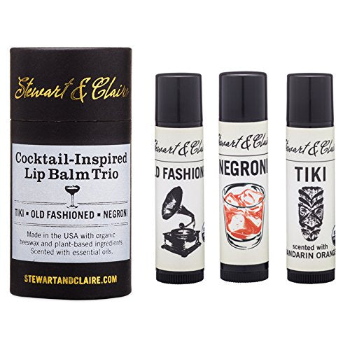 Best Lip Balm Trio Set - Natural Moisturizing & Hydrating Lip Care for Dry Lips - Perfect for Winter, Travel & Daily Use