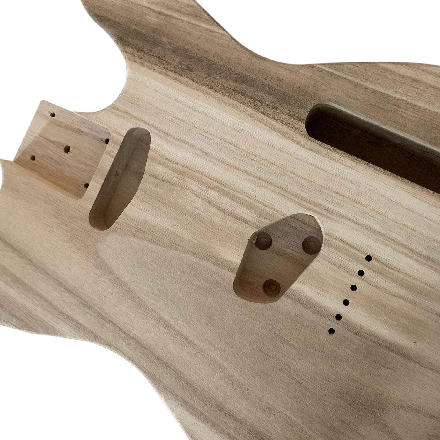 Premium Maple Cap Guitar Body - DIY Electric Guitar Replacement Parts for Unfinished TL Models | Perfect for Custom Builds, Repairs & Upgrades | Ideal for Musicians, Luthiers & Guitar Enthusiasts