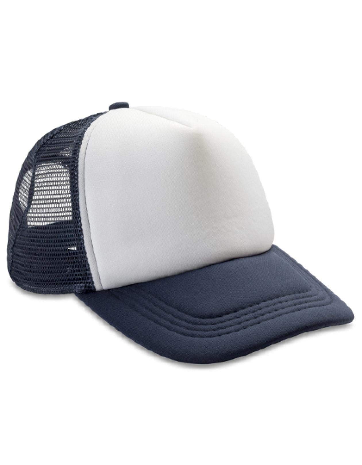 Result Core Half Mesh Trucker Cap - Breathable & Stylish Baseball Hat for Men & Women - Perfect for Outdoor Sports, Hiking, and Casual Wear
