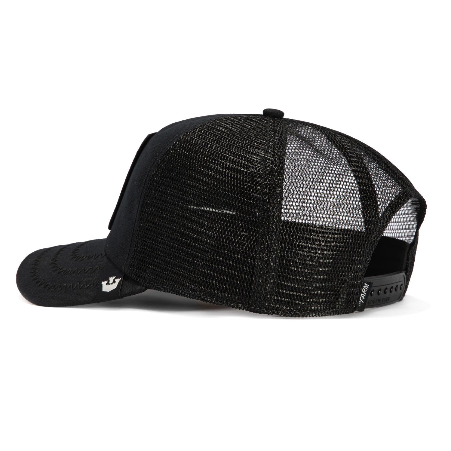 Goorin Bros Run Wild Freedom Adjustable Trucker Snapback Hat - Black | Stylish Baseball Cap for Men & Women | Perfect for Outdoor Activities, Sports & Casual Wear