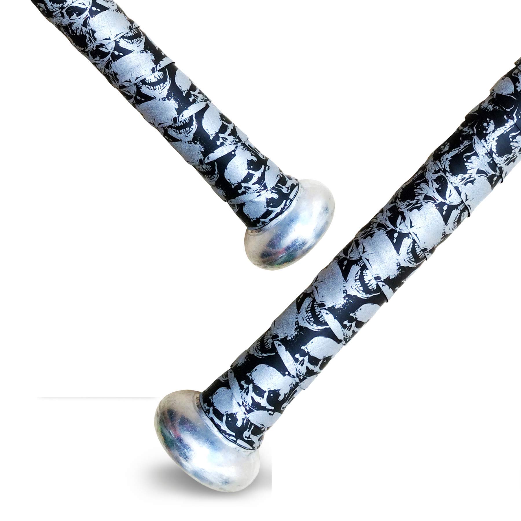 ALIEN PROS Baseball Bat Grip Tape - 1.1mm Precut Pro Feel Batting Tape (2 or 4 Grips) - Replacement for Old Baseball Bat Handle - Improve Swing Control for Home Runs - Perfect for Little League, High School & Professional Players