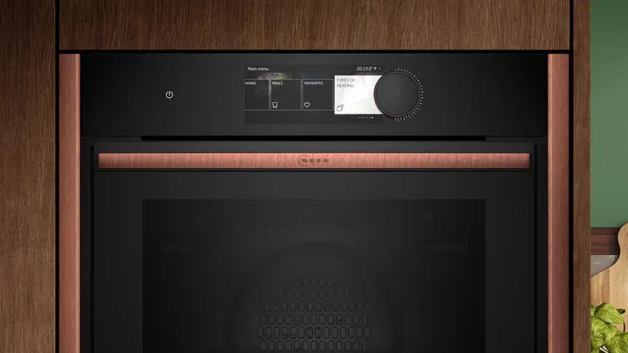 Neff Flex Design 60cm Built-In Steam Oven N90 B69FY5CY0A - Perfect for Baking, Roasting & Healthy Cooking in Modern Kitchens