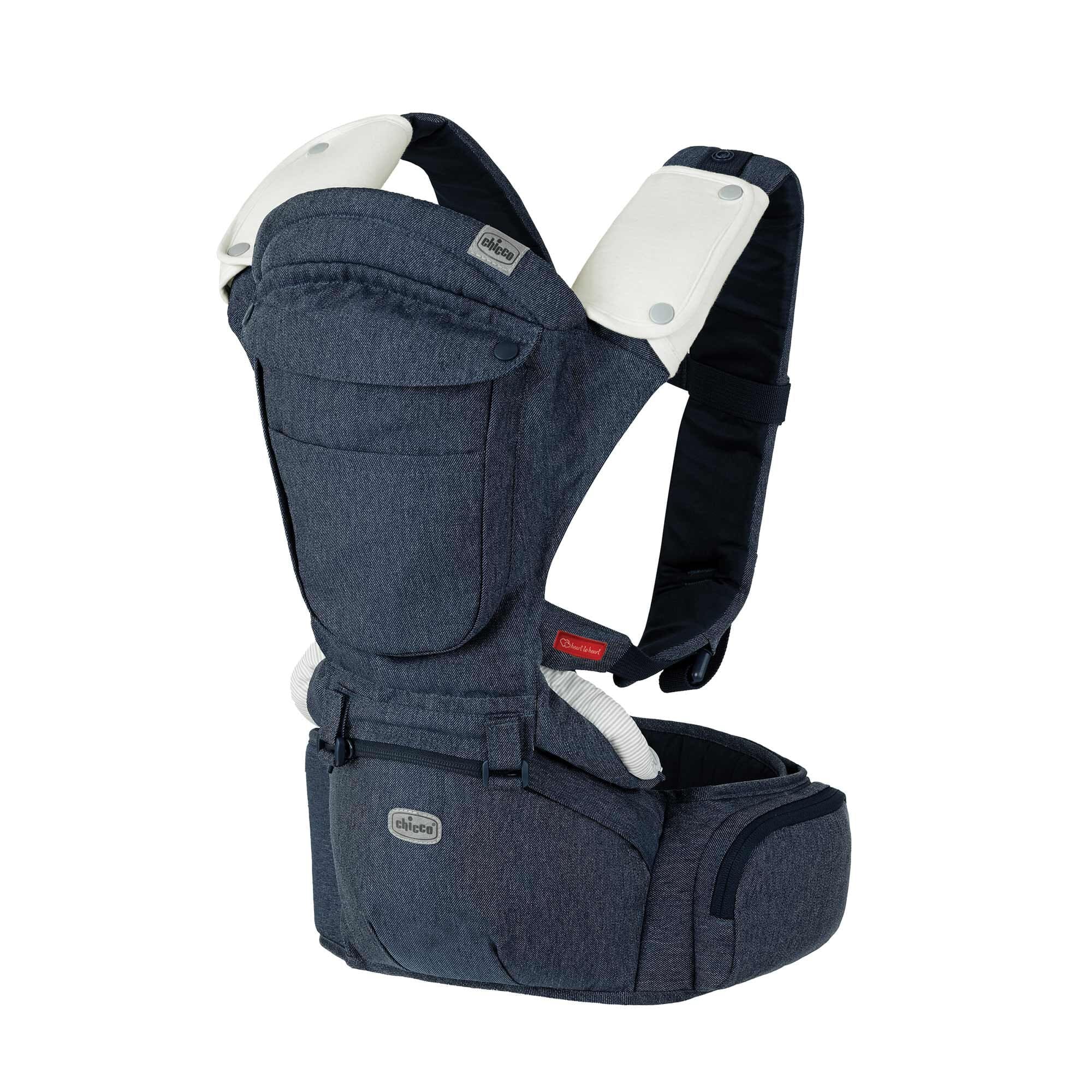 Chicco SideKick Plus 3-in-1 Baby Hip Seat Carrier - Ergonomic Infant & Toddler Carrier for Hands-Free Parenting - Perfect for Shopping, Travel & Daily Errands