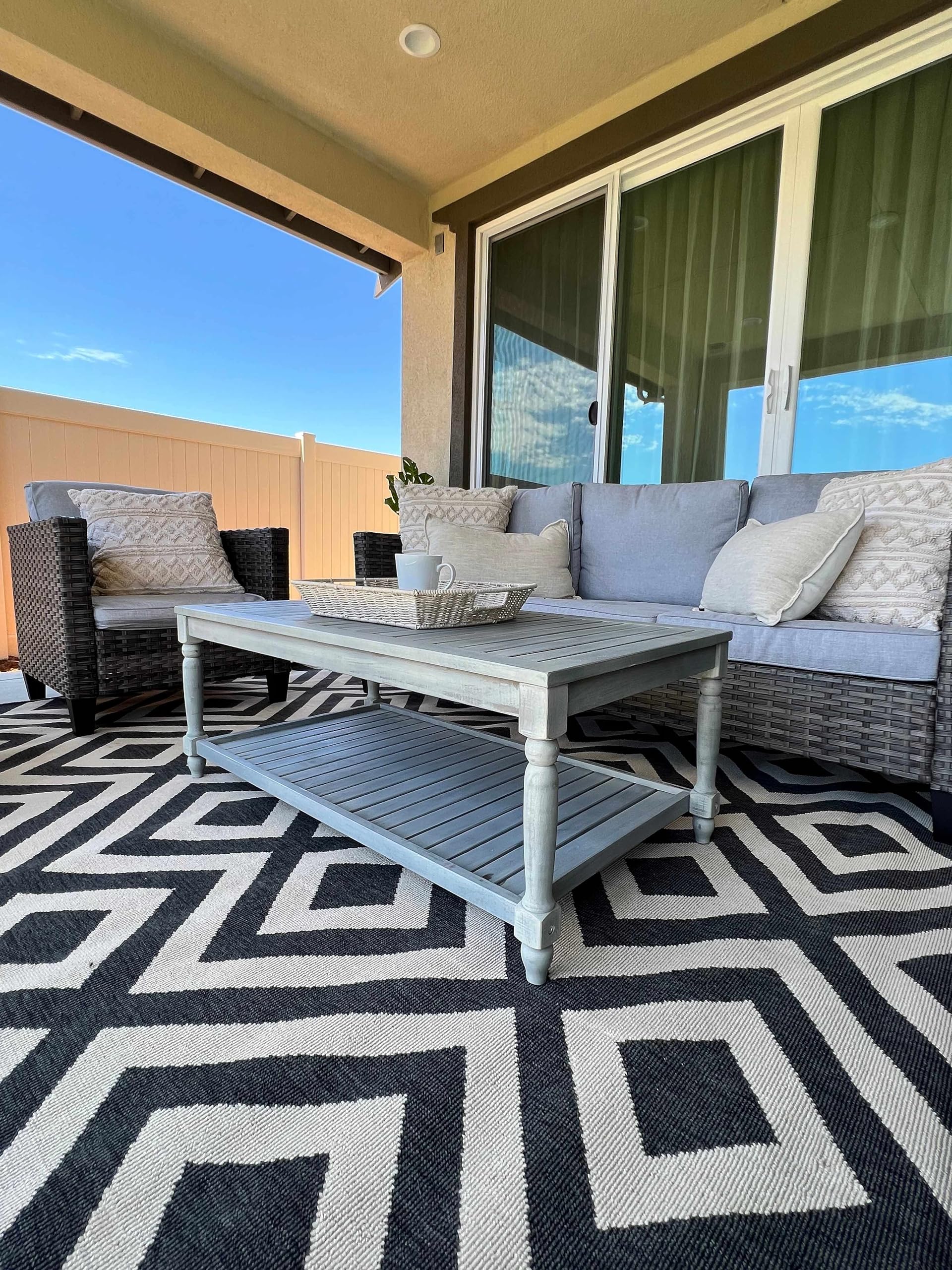 Hauteloom Spilsby Waterproof Outdoor Rug 8'10