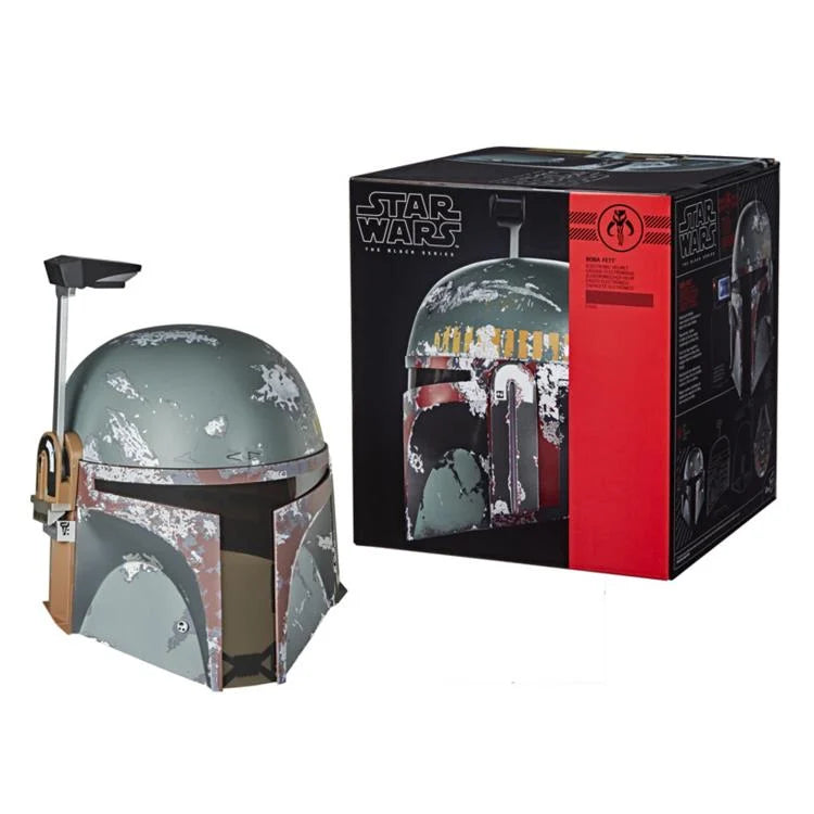 Star Wars The Black Series Boba Fett Helmet Prop Replica - Premium Collectible for Cosplay, Display & Star Wars Fans | Perfect for Halloween, Conventions & Movie Memorabilia Collections