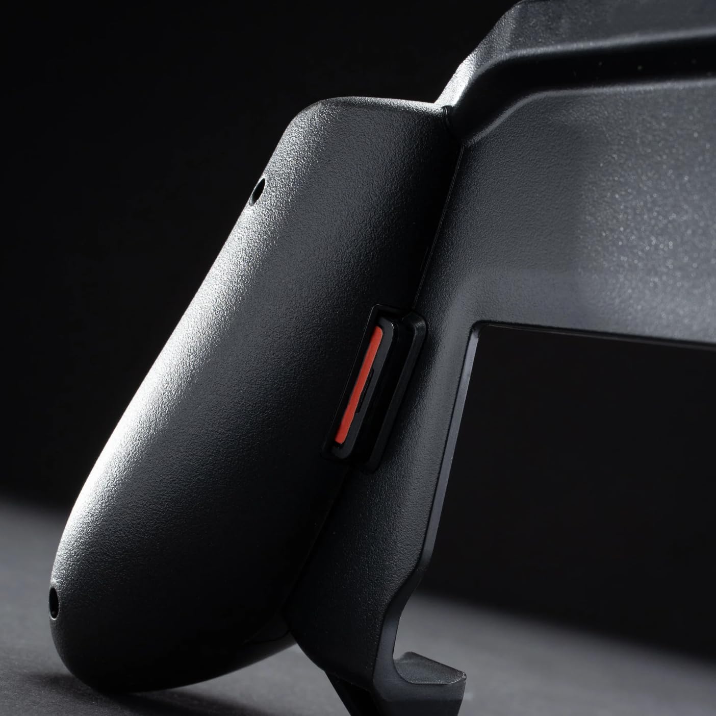 Satisfye ZenGrip Ronin Grip for Nintendo Switch & OLED - Ergonomic, Dockable Switch Accessory for Joy-Con Comfort - Perfect for Handheld Gaming, Travel, and Long Play Sessions (Black)