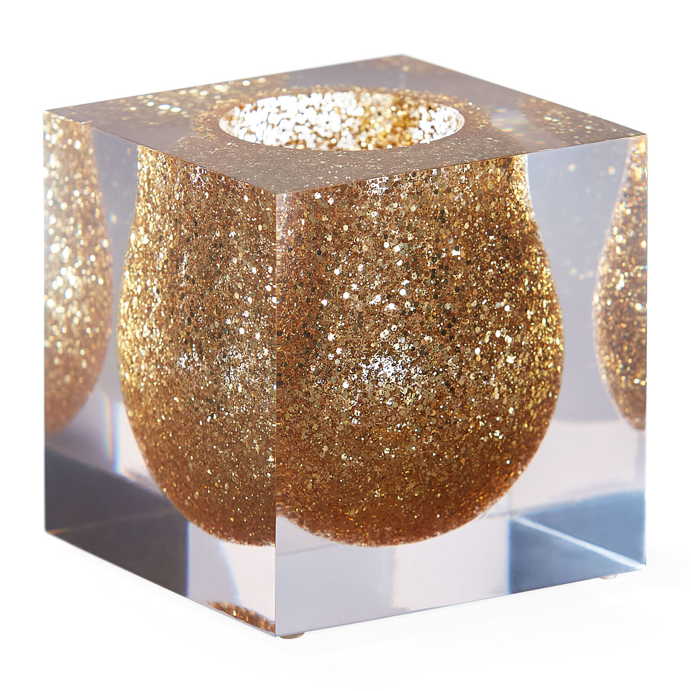 Bel Air Mini Scoop Vase - Small Ceramic Flower Vase for Home Decor, Table Centerpiece, Wedding & Party Decorations - Perfect for Dining Tables, Office Desks, and Gift Giving