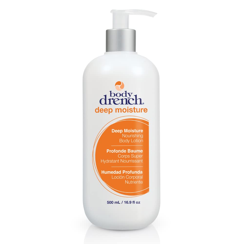 Body Drench Moisturizing Daily Body Lotion for All Skin Types - Nourishing Deep Hydration, 16.9 Fl Oz - Perfect for Dry Skin Care & Daily Moisturizing Routine