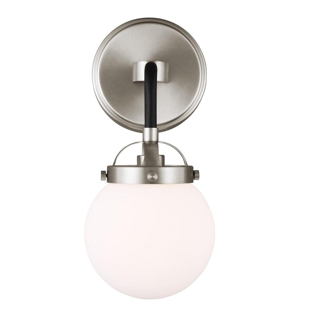 Vintage Basie Sconce Wall Light - Open Box Condition | Mid-Century Modern Brass Wall Sconce for Living Room, Bedroom & Hallway Lighting