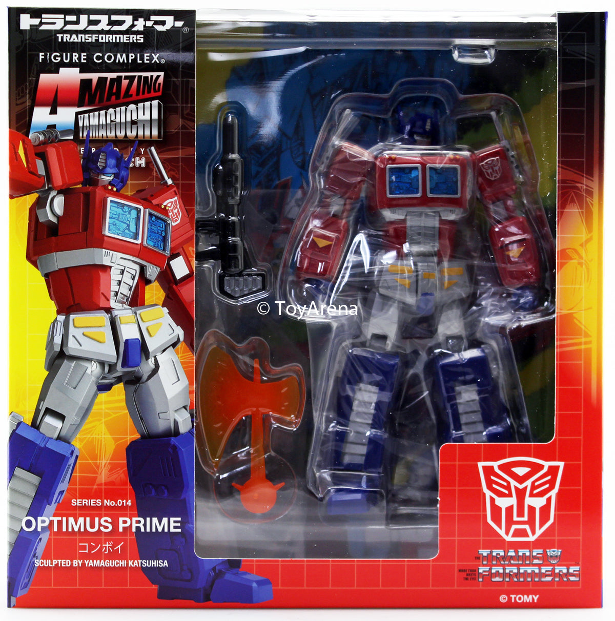Amazing Yamaguchi Revoltech No. 014 Action Figure - Transformers Optimus Prime (Convoy) Collectible Toy for Display & Play | Perfect for Anime Fans & Model Collectors