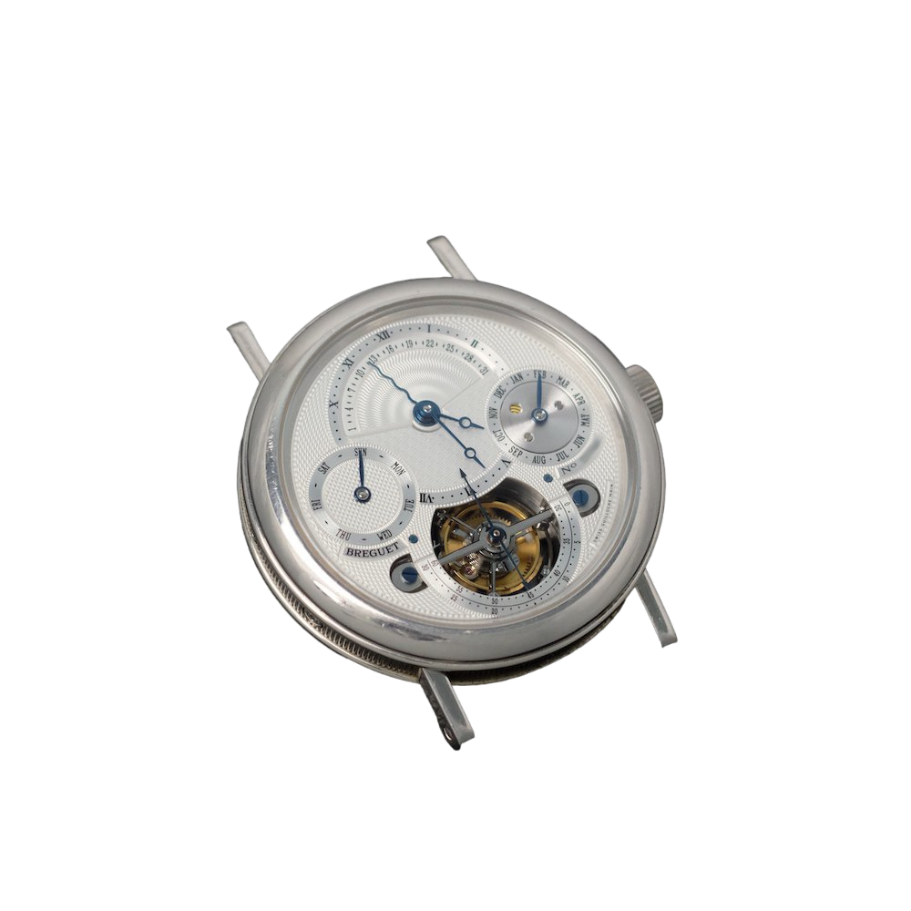 Breguet Tourbillon Classique Grande Complications Platinum Men's Watch - Luxury Swiss Automatic Timepiece for Collectors & Business Professionals - Perfect for Formal Events & Investment