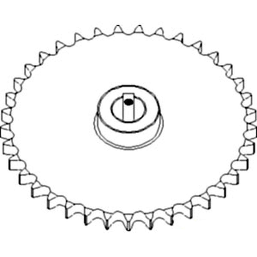 RAParts Elevator Head Drive Sprocket Replacement for Case & International Harvester Tractors - Heavy-Duty Farm Equipment Parts for Grain Elevators & Harvesting Machinery