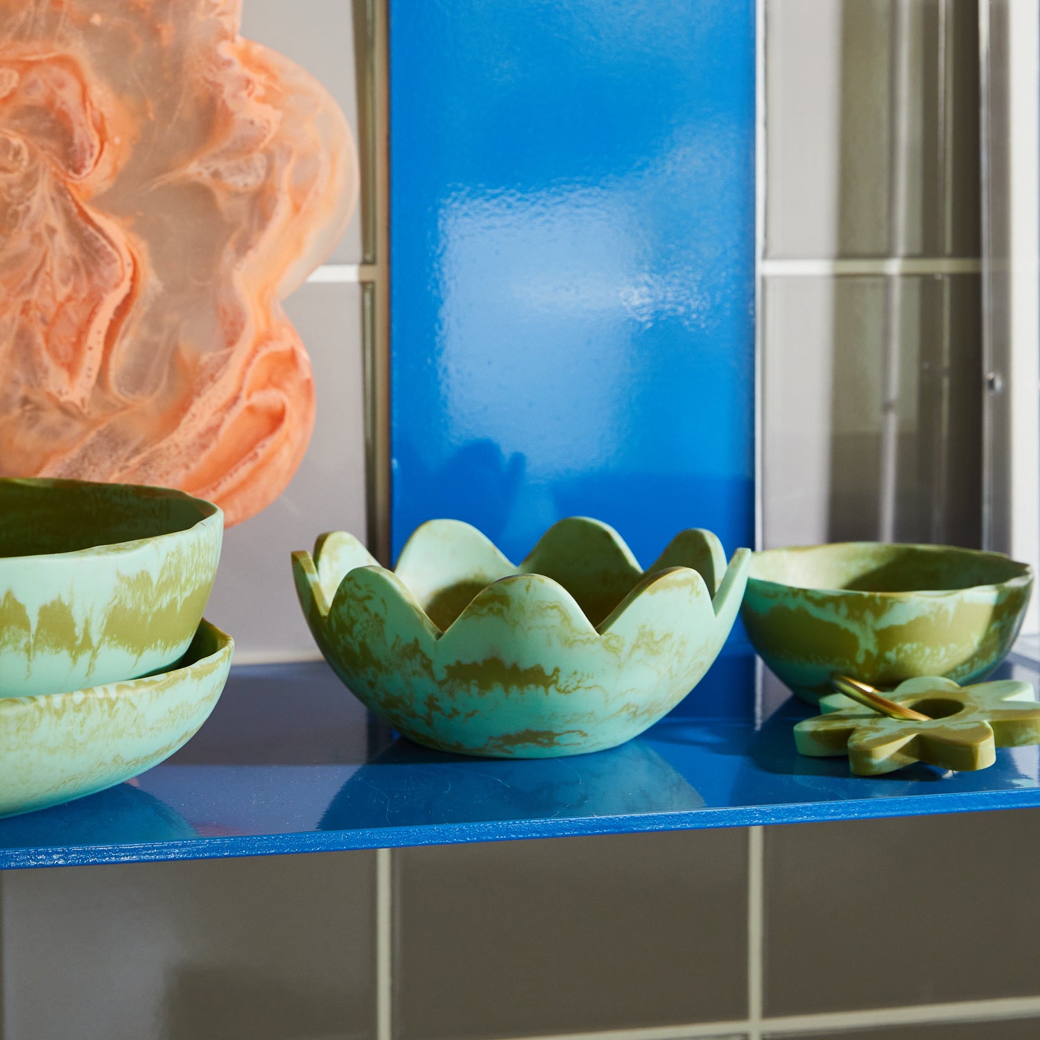 Artichoke Petal Bowl - Elegant Serving Dish for Salads, Snacks & Appetizers | Perfect for Dinner Parties & Home Decor