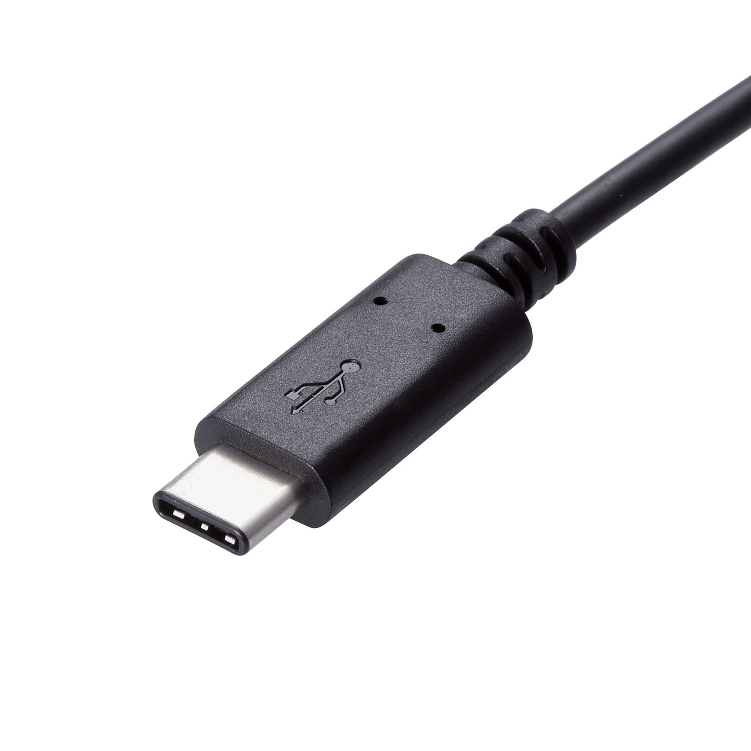 ELECOM USB-C to USB-A Cable 0.15m (0.5ft) USB 3.1 Gen 1 Fast Charging & Data Sync - Compatible with iPhone 15, MacBook, iPad, Samsung Galaxy - Perfect for Home, Office & Travel (Black)