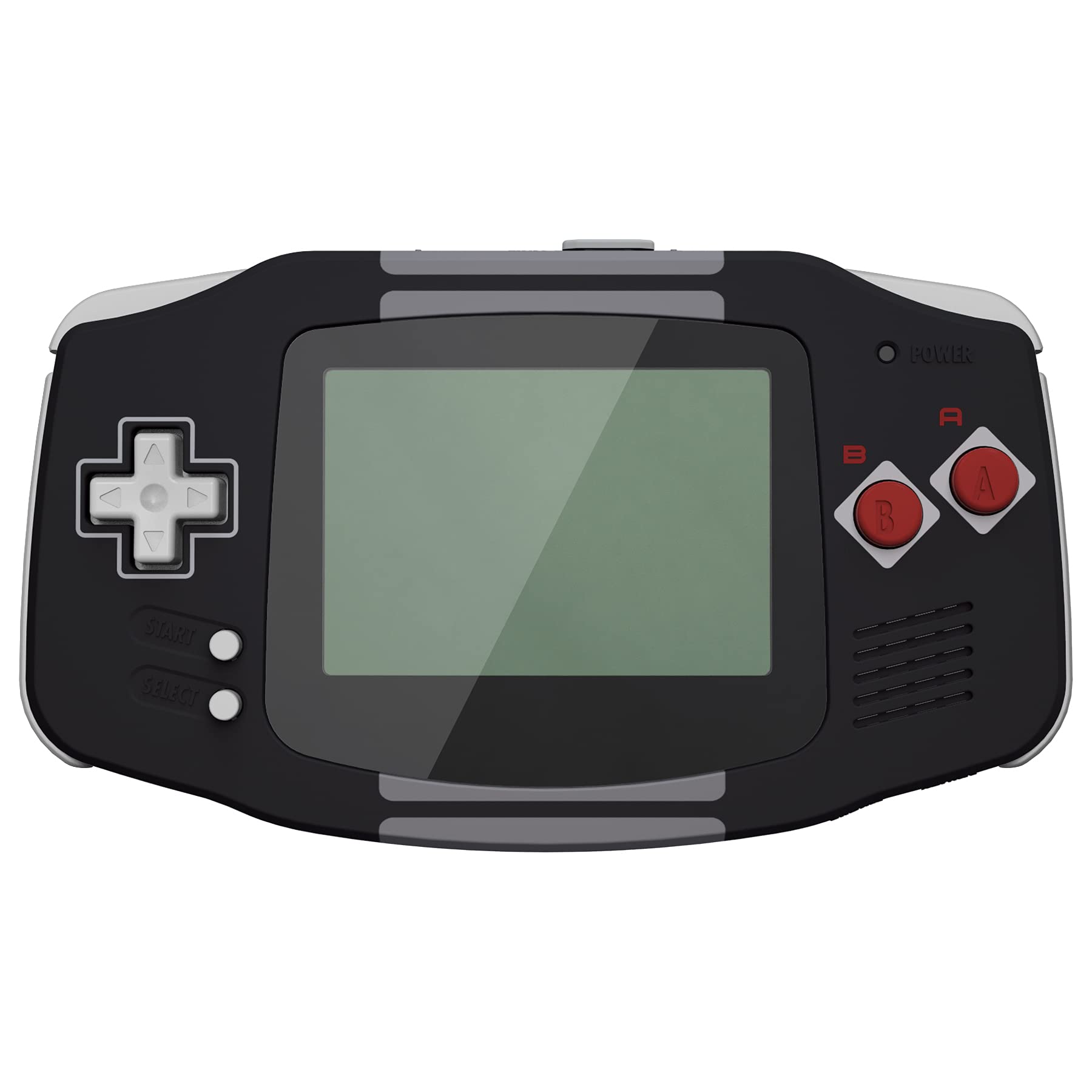 eXtremeRate Replacement Shell Case & Buttons for Gameboy Advance GBA Console - Compatible with IPS & Standard LCD Screens (NES Style) - DIY Gaming Accessory for Retro Game Enthusiasts - Perfect for Console Repair, Customization, and Gaming Collectors