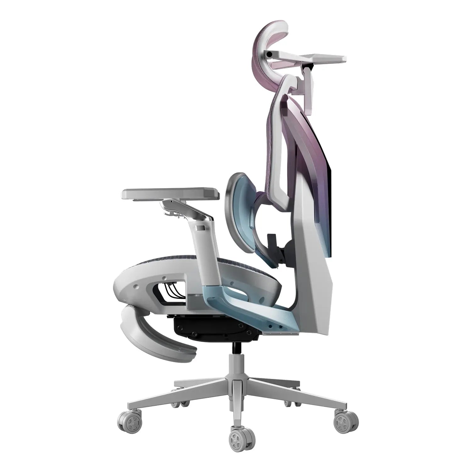 AutoFull G7 Pink Ergonomic Gaming Chair - Adjustable Lumbar Support & Headrest - Comfortable Racing Style Computer Chair for Office & Home Gaming Setup - Perfect for Long Gaming Sessions & Work from Home