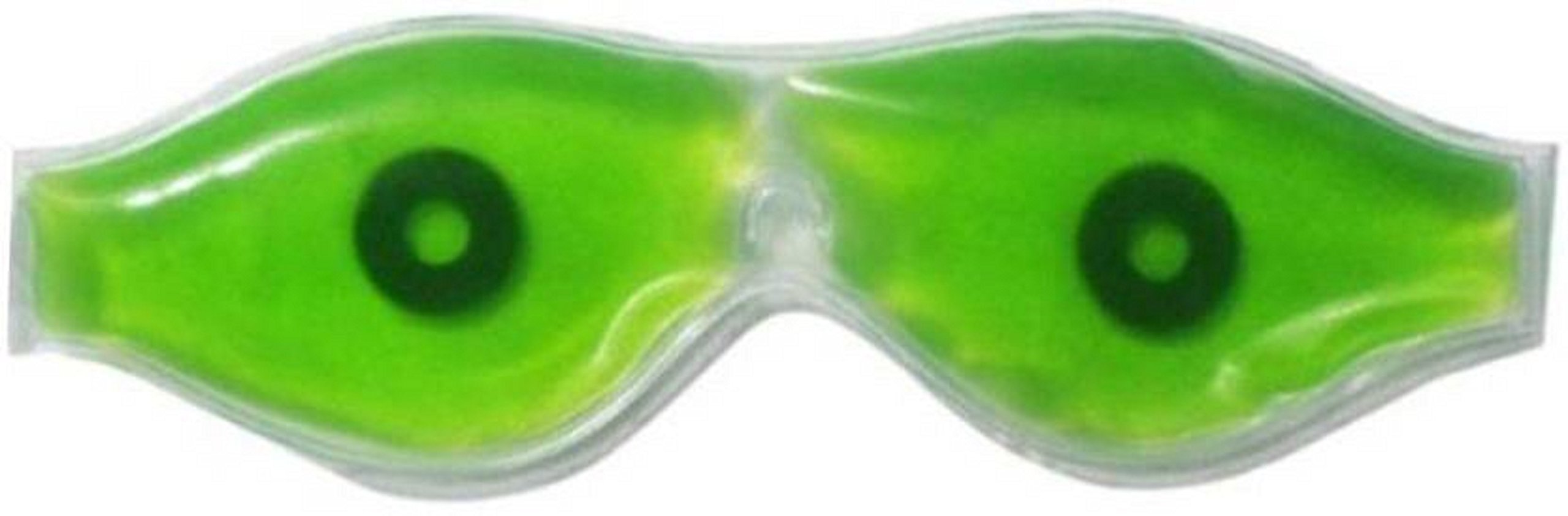 ALN® Aloe Vera Cooling Gel Eye Mask - Soothing Ice Pads for Dark Circles, Puffy Eyes & Fatigue Relief | Hydrating Sleep Mask for Men & Women | Perfect for Travel, Work & Nighttime Skincare (1 Pack)