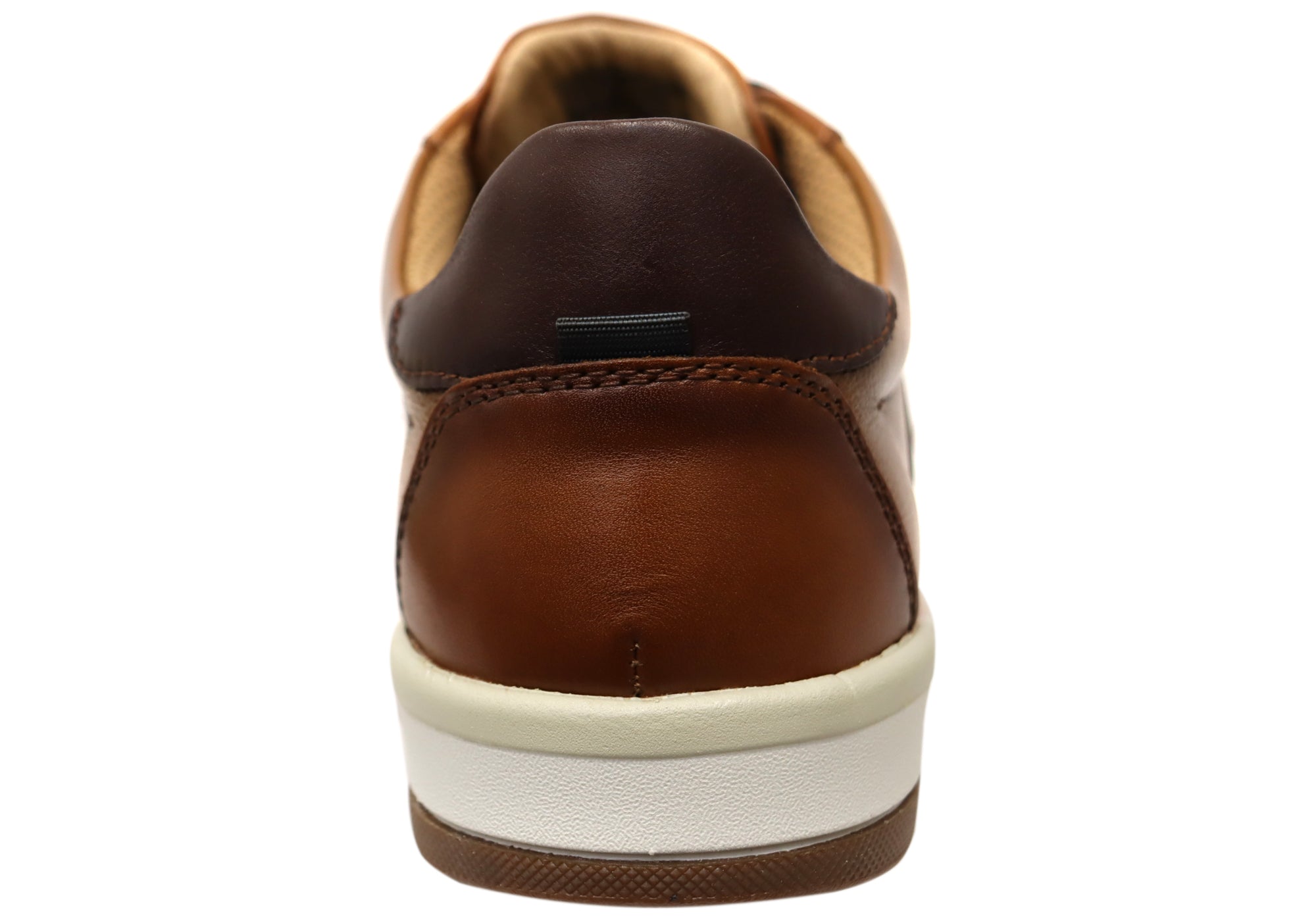 Florsheim Men's Leather EE Extra Wide Crossover Lace-Up Toe Sneakers - Comfortable Wide Width Shoes for Work, Walking & Casual Wear