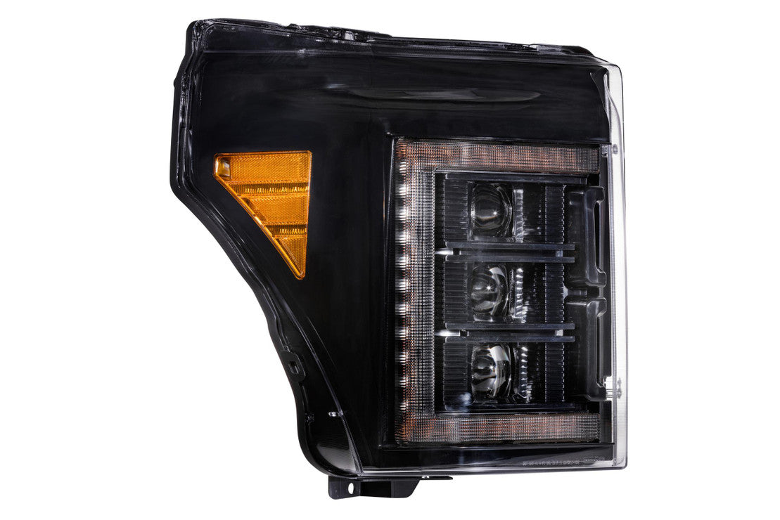 2011-2016 Ford Super Duty XB LED Headlights with Amber DRL - High Performance Off-Road Lighting for Trucks & Night Driving