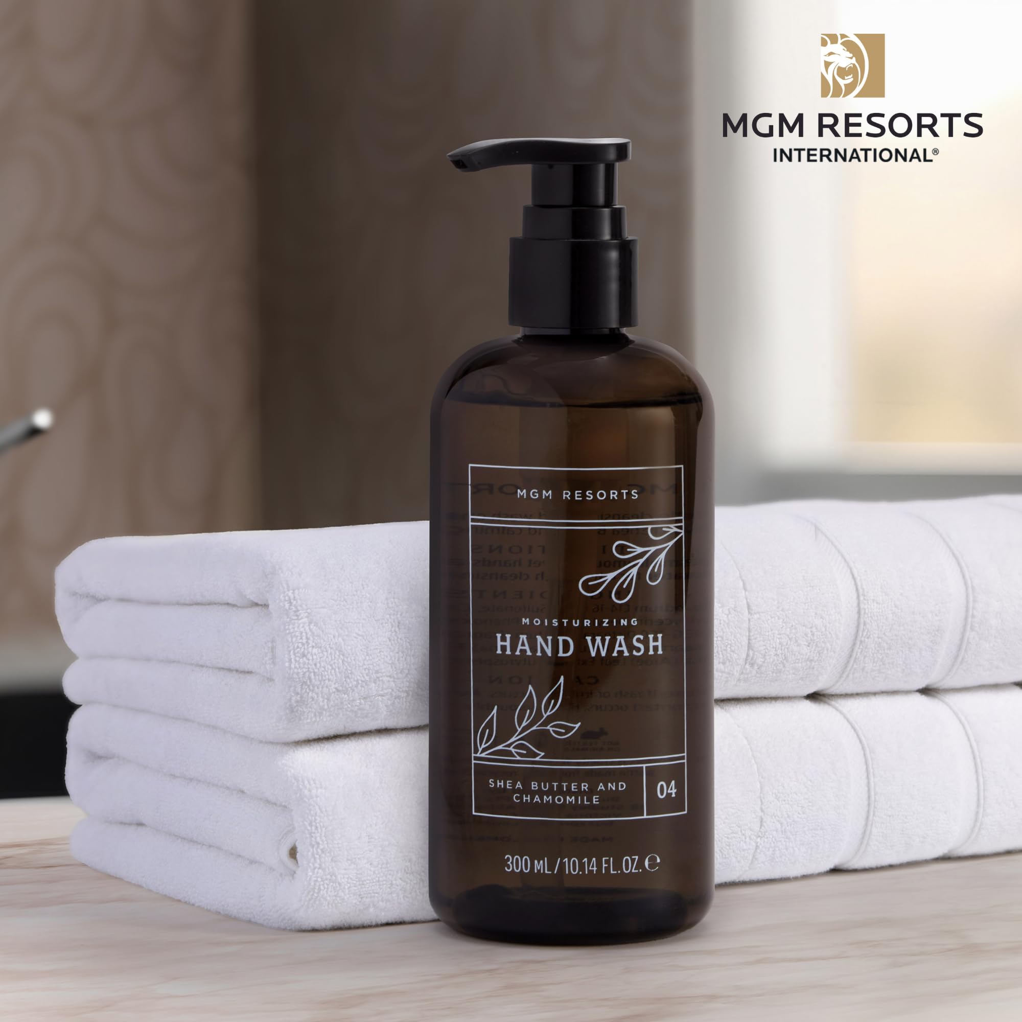 Moisturizing Hand Wash with Shea Butter & Chamomile - Fig, Cranberry & Bergamot Scent - Luxury Hotel Style Hand Soap - 10 oz - Perfect for Home, Spa, and Guest Bathrooms