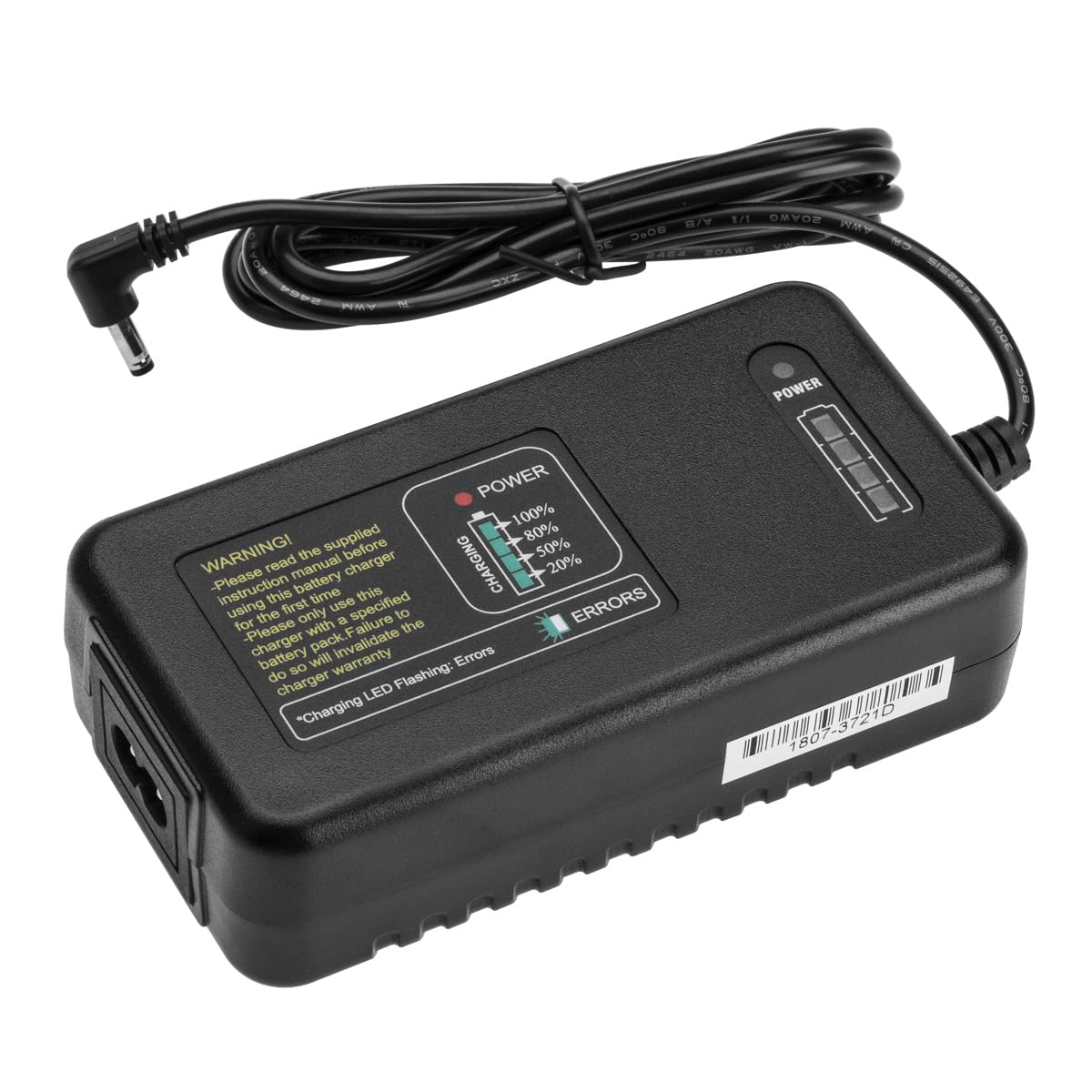 Flashpoint XPLOR 400 PRO Battery Charger - Compatible with Godox C400P - Fast Charging for Studio & Outdoor Photography Lighting