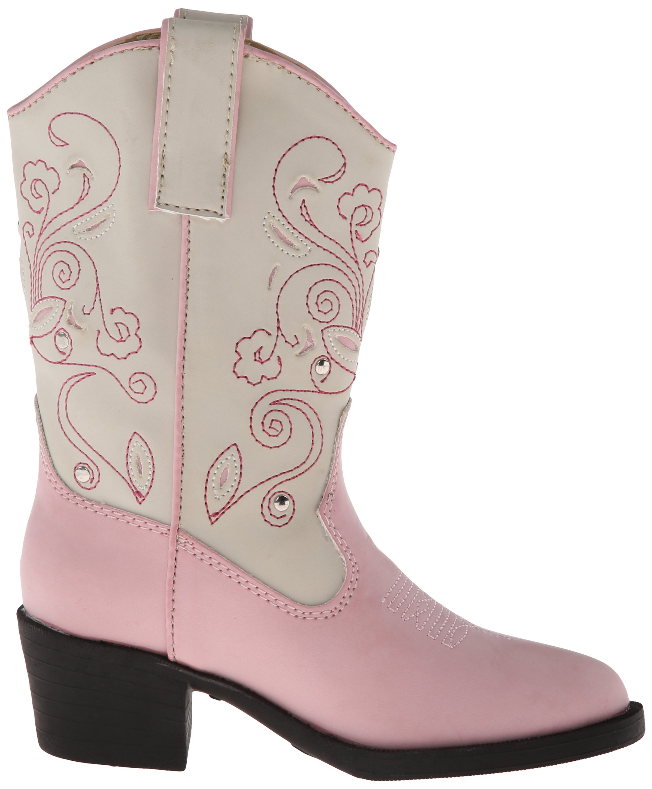 **Roper Light Up Butterfly Western Boots for Toddler & Little Kids - Comfortable & Stylish Cowboy Boots for Girls - Perfect for Parties, Rodeos & Everyday Play**