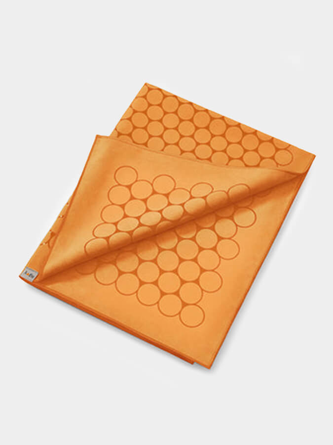 Non-Slip Agoy Gecko Touch Yoga Towel - Ultra Absorbent & Eco-Friendly for Hot Yoga, Pilates & Workouts - Perfect for Grip & Sweat Control in Studios or Home Gym