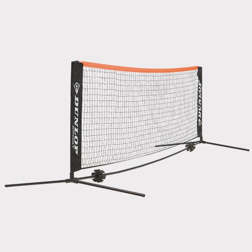 Dunlop Portable 10-Foot Mini Tennis Net for Backyard, Kids & Practice - Lightweight & Easy Setup for Indoor/Outdoor Play
