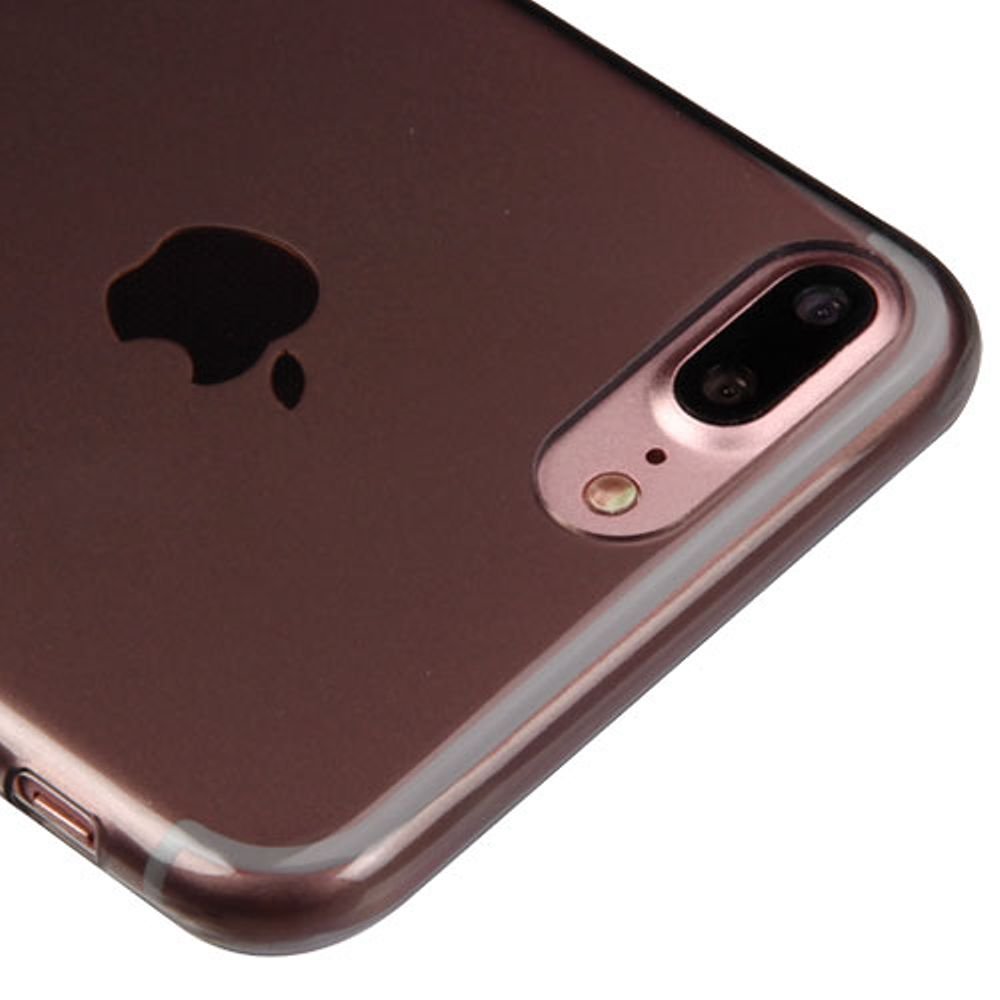 Shockproof & Slim Clear Smoke Case for Apple iPhone 7 Plus - Durable Protective Cover for Everyday Use, Work & Travel