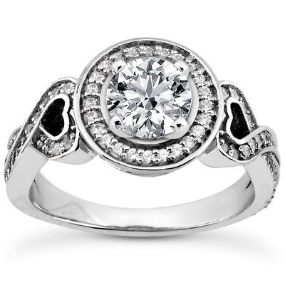 1.99 ct TW Round Diamond Engagement Ring & Matching Wedding Band Set in 18K White Gold - Perfect for Proposals, Anniversaries & Bridal Jewelry