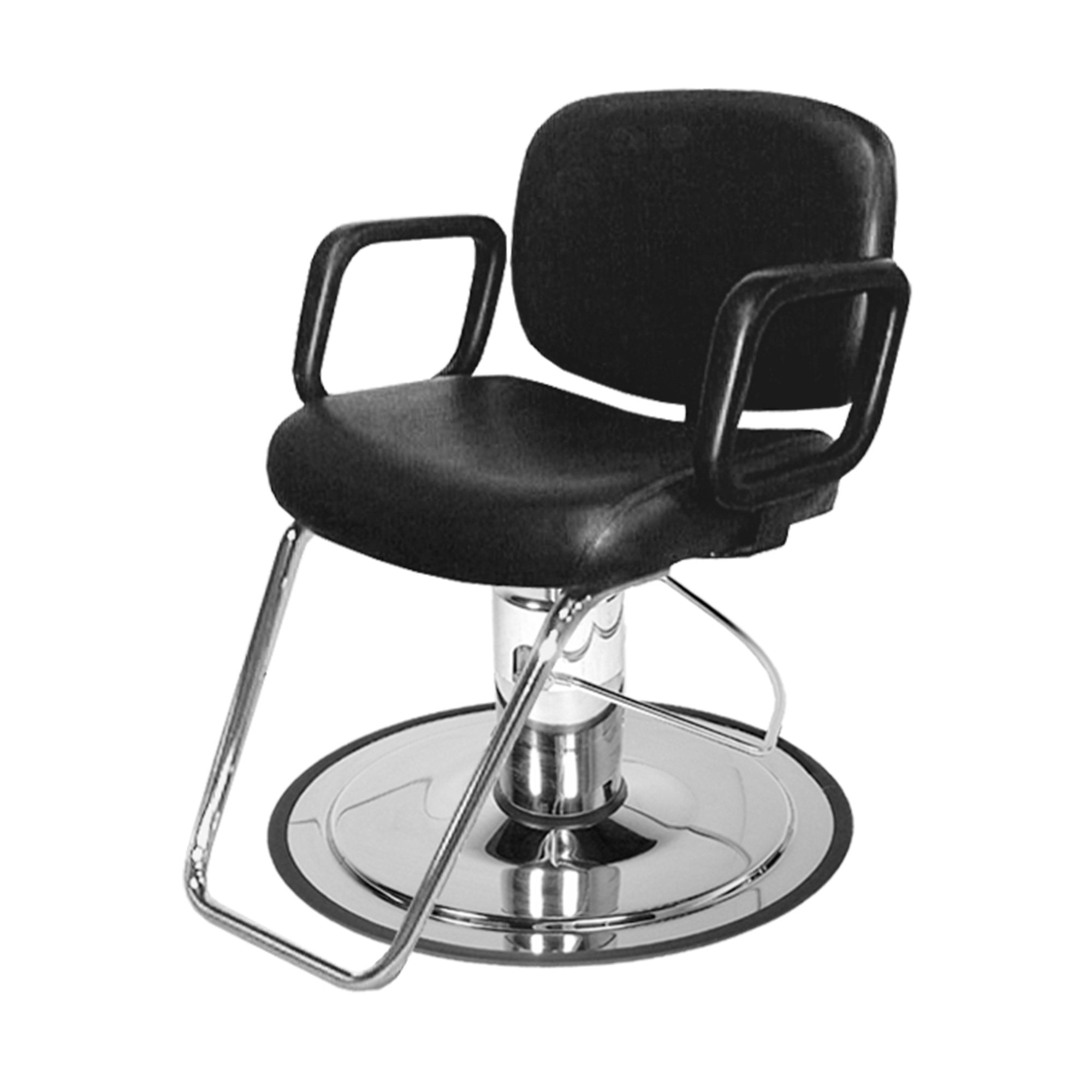 Maxi Styling Chair - Professional Salon & Home Hairdressing Styling Chair with Adjustable Height & 360° Swivel - Perfect for Hair Salons, Barber Shops & Home Use