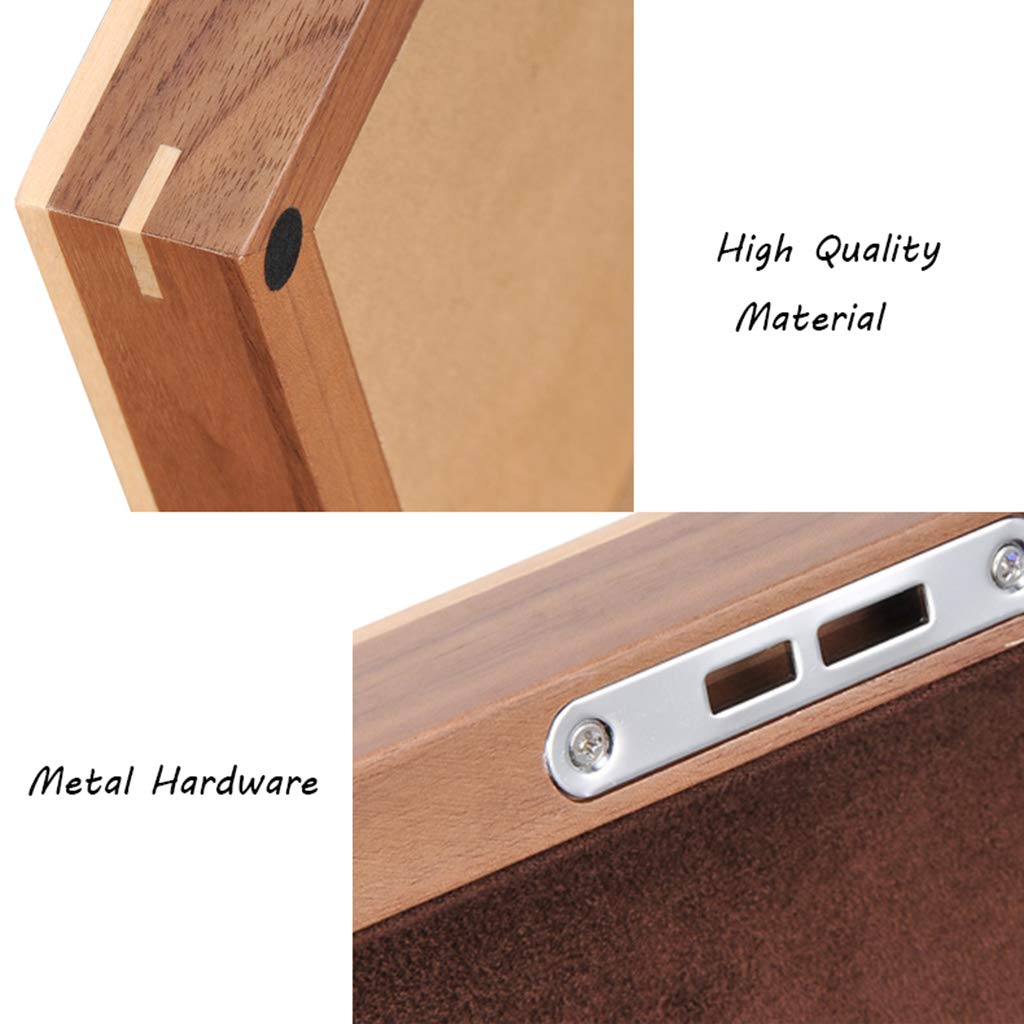 Premium 10-Slot Wooden Watch Box with Glass Top & Cushions - Luxury Watch Storage Case for Men & Women, Jewelry Display Organizer - Perfect for Travel, Home & Office Use