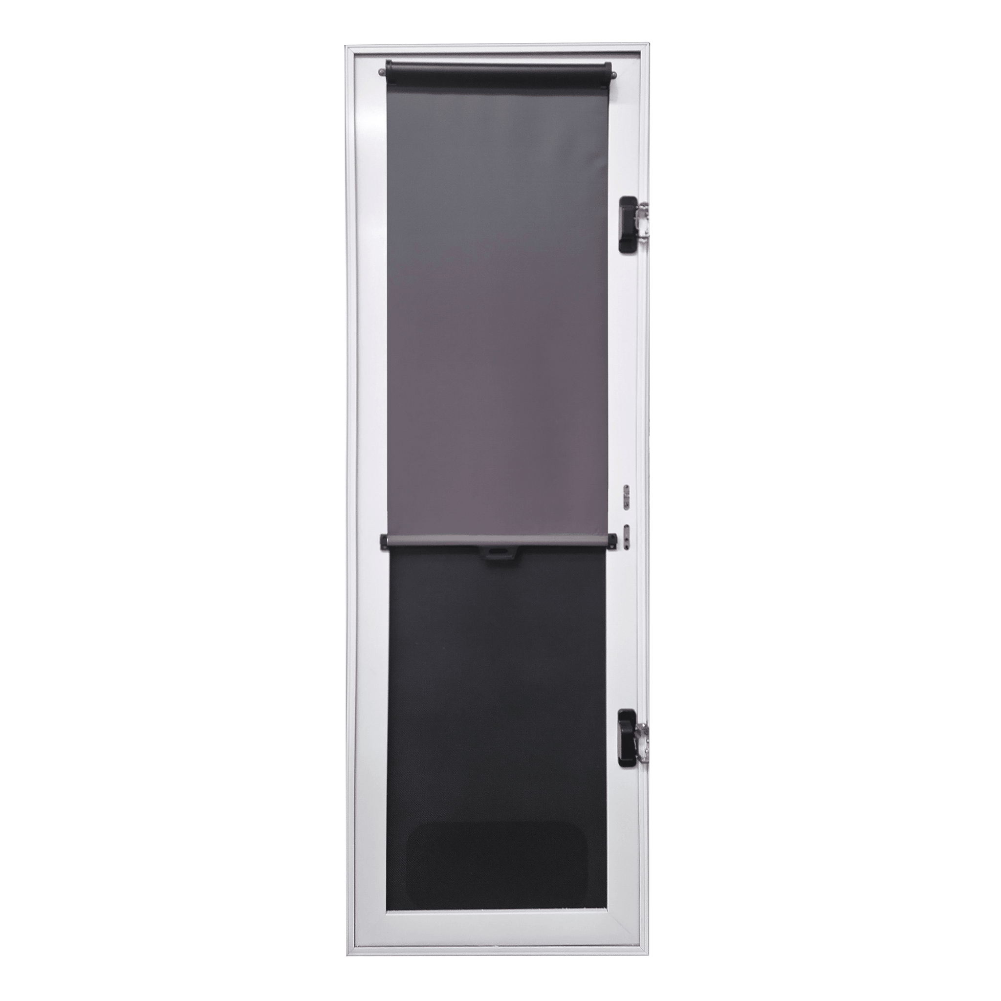 DC Motorized Door Blind with Mounting Kit - Smart Home Automation for Windows & Patio Doors