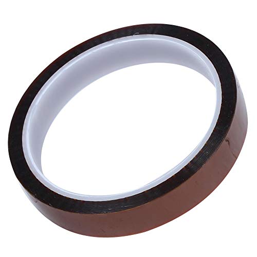 High-Temperature Resistant Silicone Insulation Tape 0.065mmx15mmx33m - Polyimide Electrical Tape for Transformers, Motors, Rectifiers - Industrial Grade Cold-Resistant Adhesive Tape for DIY Repairs & Electrical Projects
