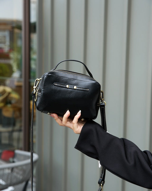 Compact Zip Crossbody Bag for Women - Lightweight & Waterproof Small Shoulder Purse - Perfect for Travel, Shopping, and Everyday Use