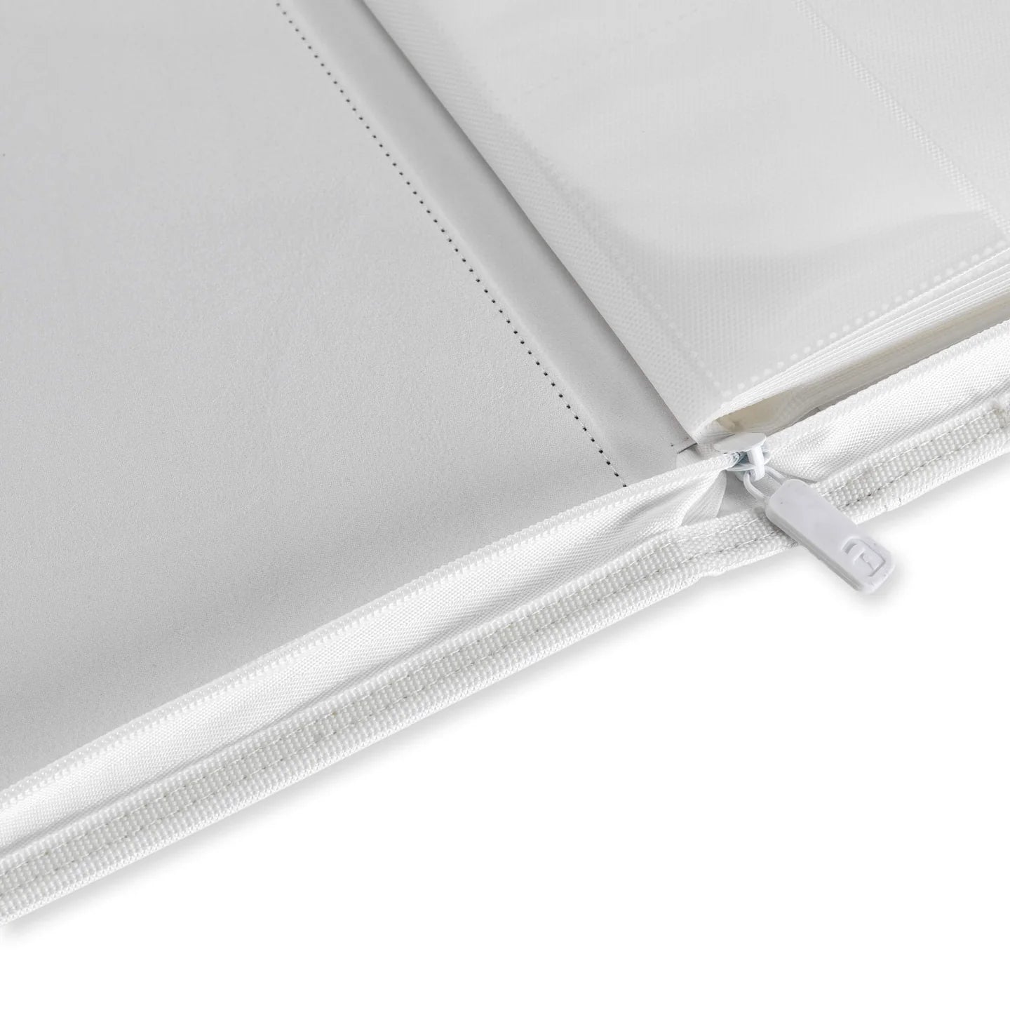 Vault X EXO TEC 12 Pocket Zip Binder - Premium White Trading Card Binder for Pokemon, MTG & Sports Cards - Perfect for Collectors & Card Game Players
