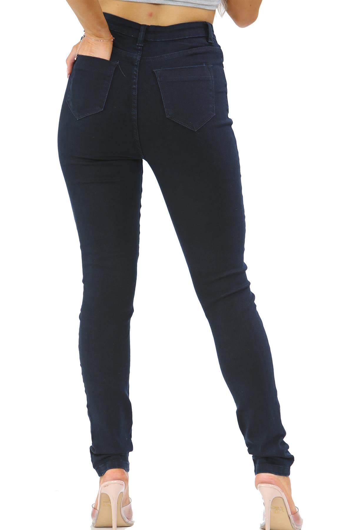 MYT Women's High Waist Skinny Jeans - Stretch Denim Pants UK 8-20 for Work & Casual Wear