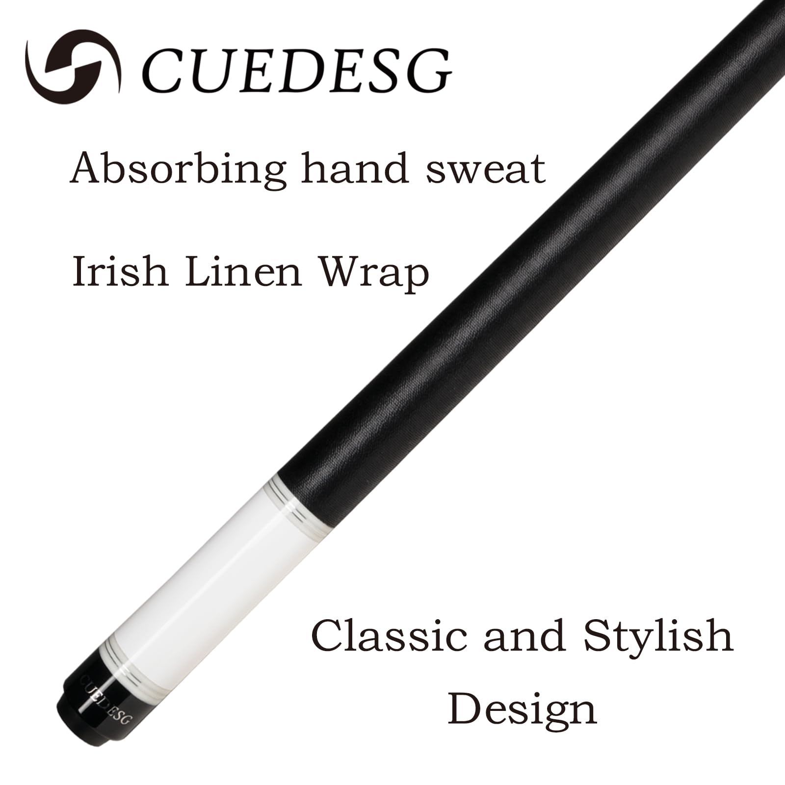 Premium Carbon Fiber Pool Cue Stick - 10.5mm/11.8mm/12.5mm Low Deflection Shaft | Professional Billiard Cue with Protective Case | Perfect for Tournament Play & Home Pool Tables