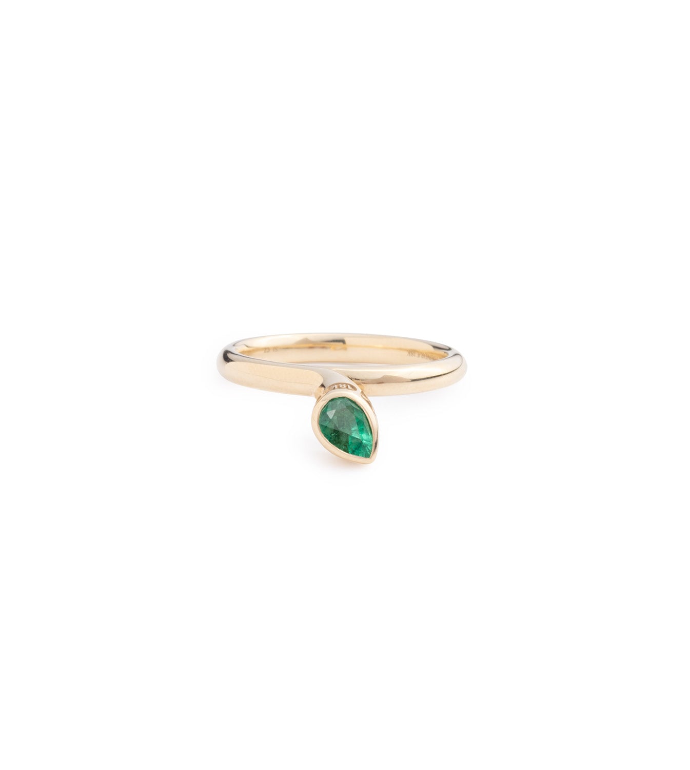 0.75ct Emerald Bookend Ring - Forever & Always a Pair - Perfect for Anniversaries, Engagements & Romantic Gifts