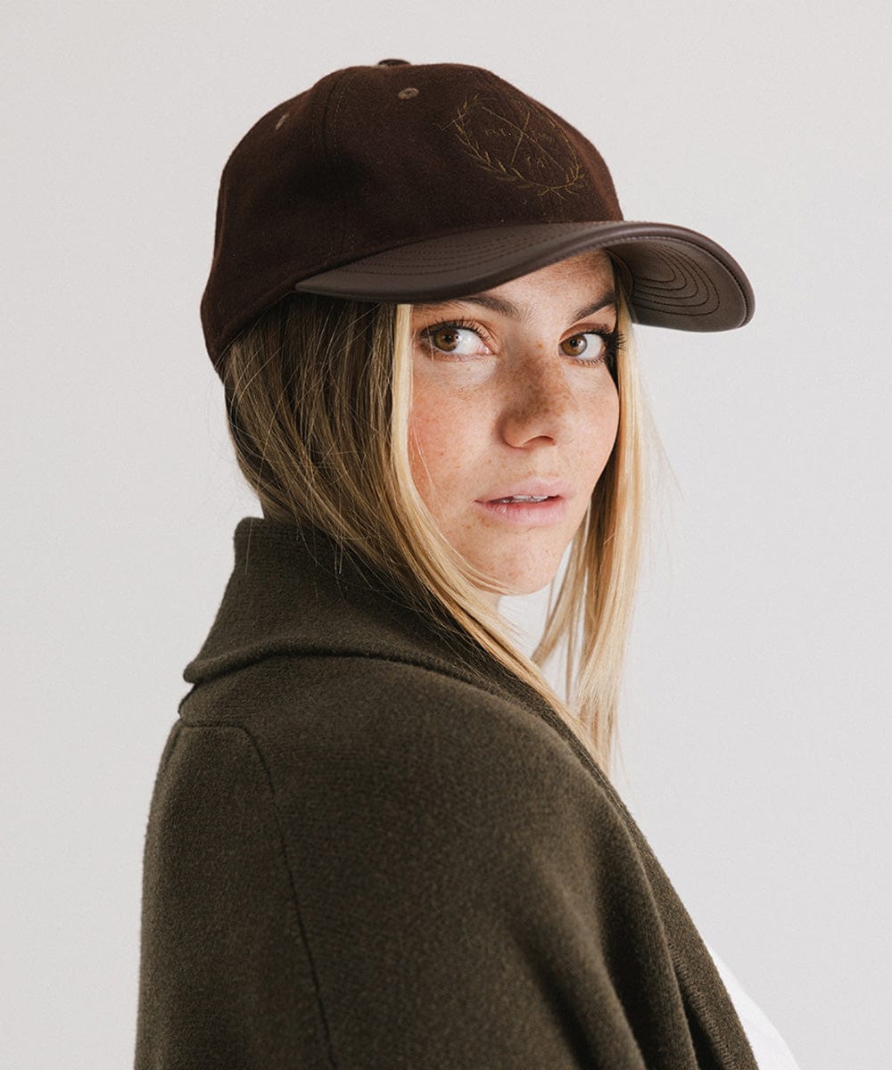 Premium Aven Leather Baseball Cap for Men & Women - Stylish & Durable Leather Hat for Outdoor, Travel & Casual Wear