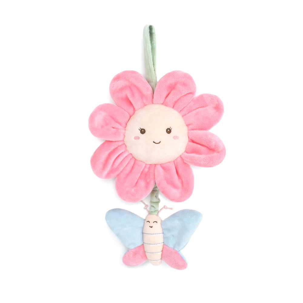 Petunia Music Mobile - Baby Crib Mobile with Soothing Lullabies & Night Light | Perfect for Nursery, Bedtime & Newborn Gifts