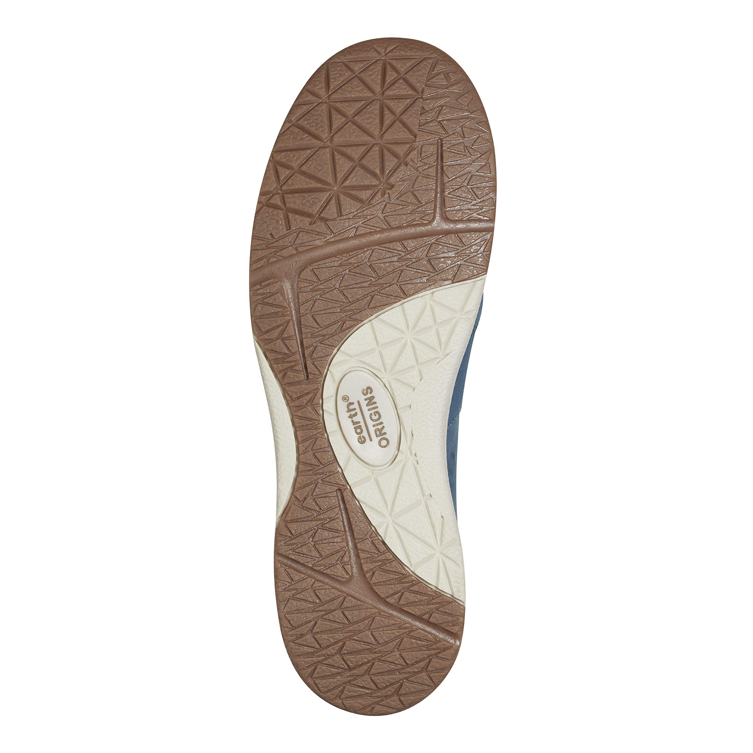 Earth Origins Women's Elin Slip-Resistant Slip-On Sneakers - Comfortable Casual Shoes for Walking, Work & Everyday Wear