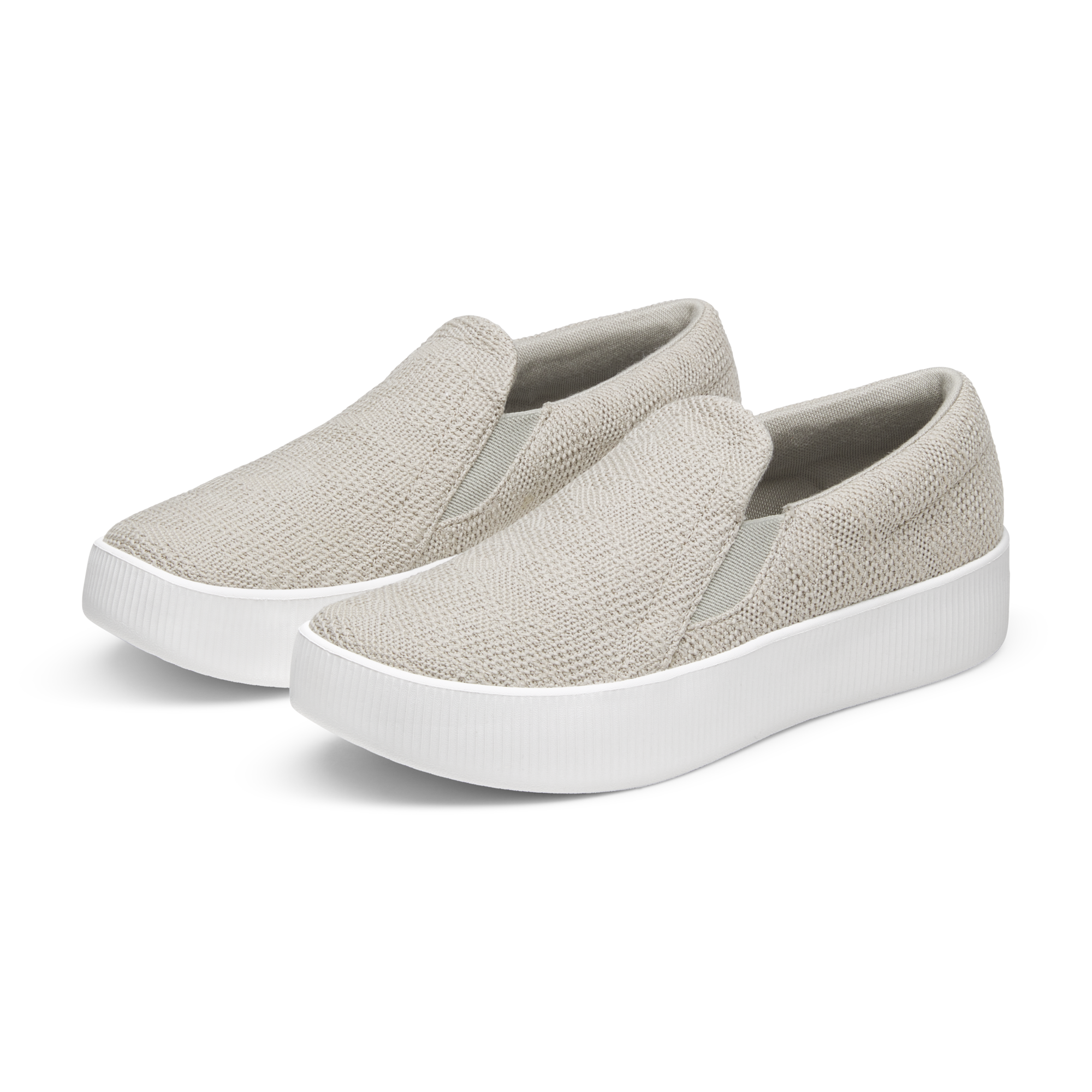 Women's Comfortable Lounger Lift Shoes in Weathered Grey with Blizzard Sole - Perfect for Home Relaxation, Casual Outings & Everyday Wear