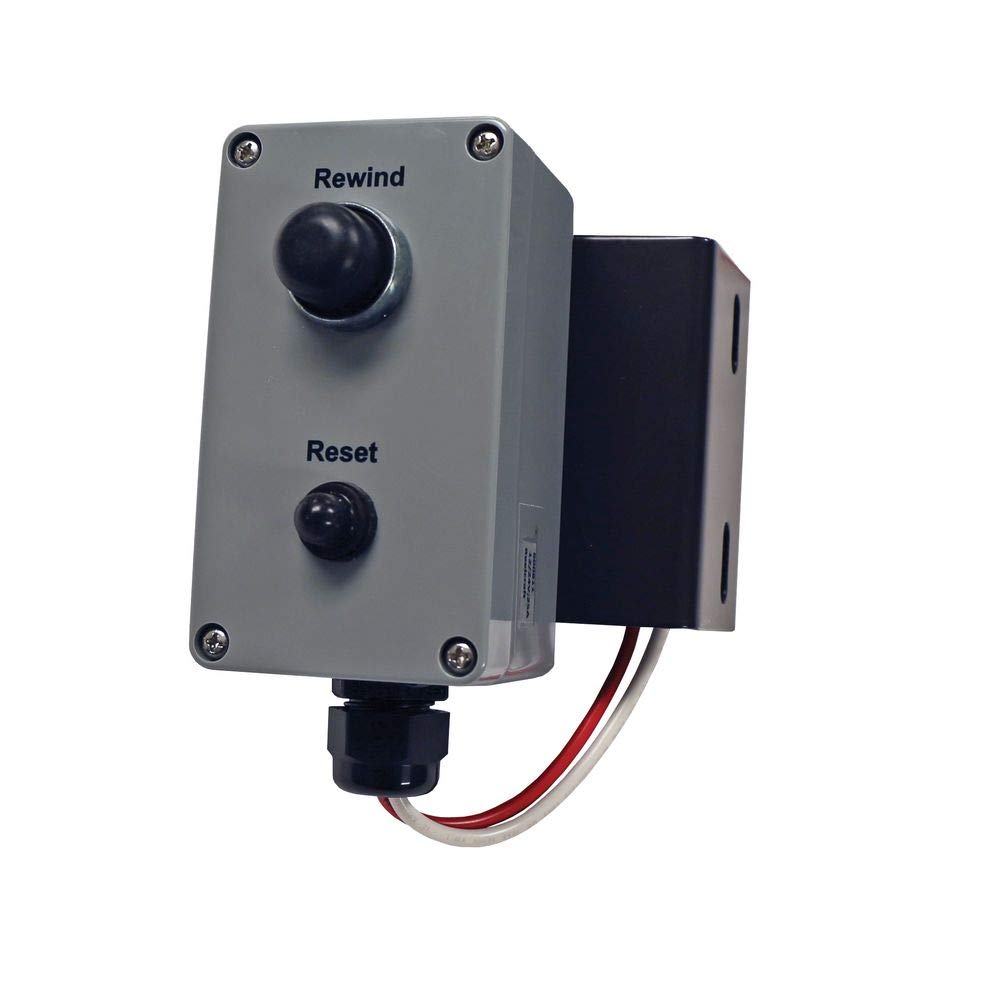Reelcraft S600808 12/24V DC Switch and Bracket Assembly - Heavy Duty Electrical Control for Marine, RV & Industrial Equipment