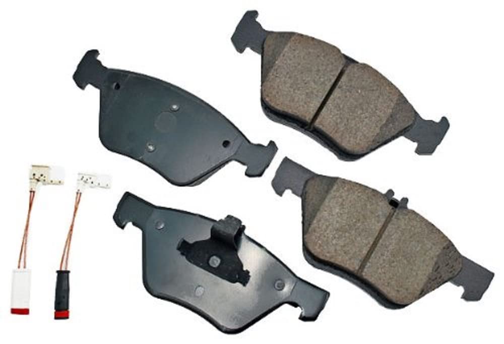 Akebono Ultra-Premium Ceramic Brake Pad Set - Quiet, Durable & Low Dust Performance - Perfect for Daily Commuting, High-Performance Driving & Heavy-Duty Vehicles