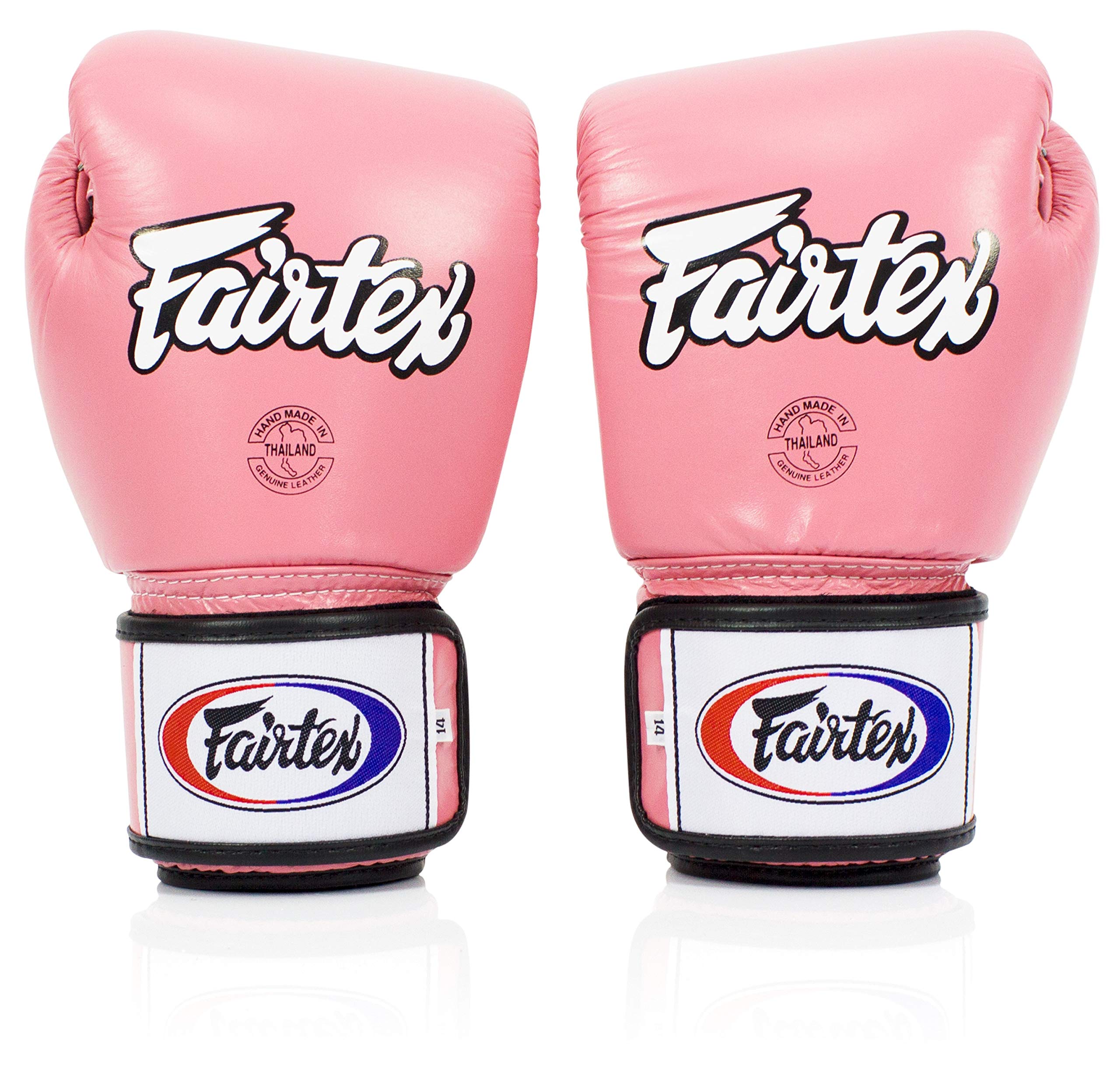 Fairtex BGV1BR Muay Thai Boxing Gloves - Breathable MMA Training Gloves for Men, Women & Kids | Premium Lightweight Shock-Absorbing Kickboxing & Gym Workout Gloves | Ideal for Sparring, Bag Work & Fitness Training