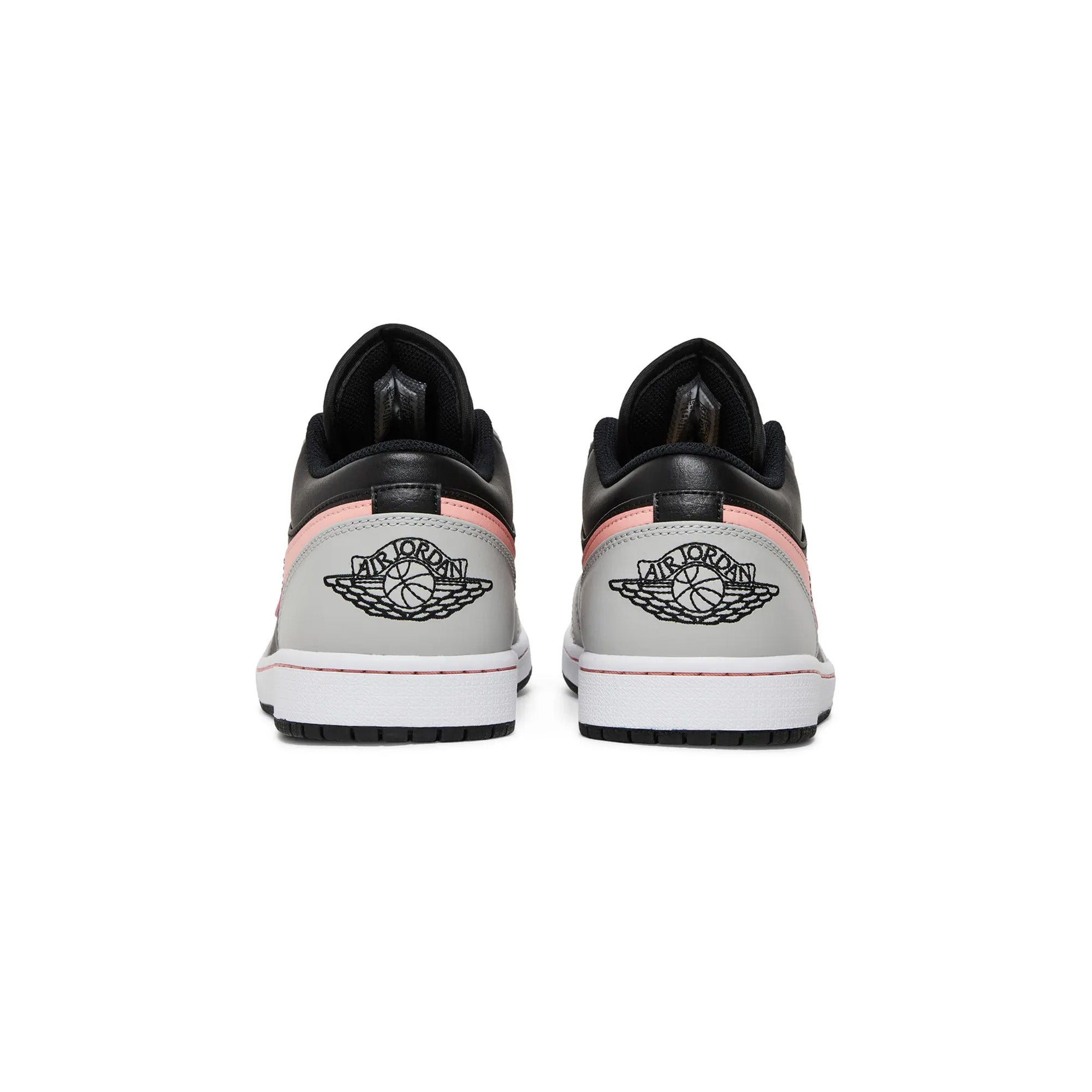 Air Jordan 1 Low 'Black Grey Pink' (2022) - Men's Basketball Shoes for Casual Wear & Street Style | Perfect for Sneakerheads, Gym, and Everyday Fashion