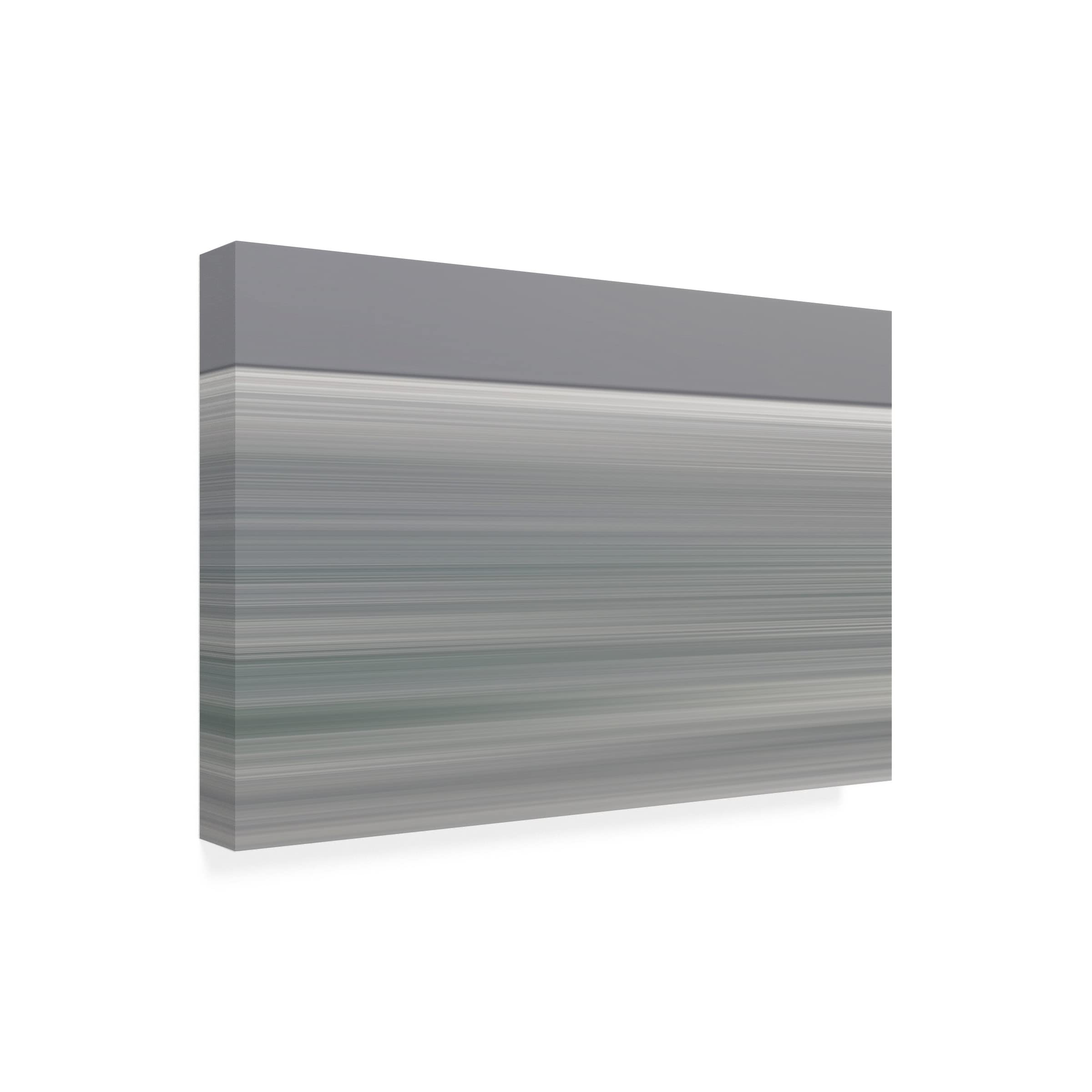 Trademark Fine Art 'Seaside Abstractions 2' Canvas Wall Art by Beata Czyzowska Young - Modern Coastal Painting for Living Room, Bedroom & Office Decor